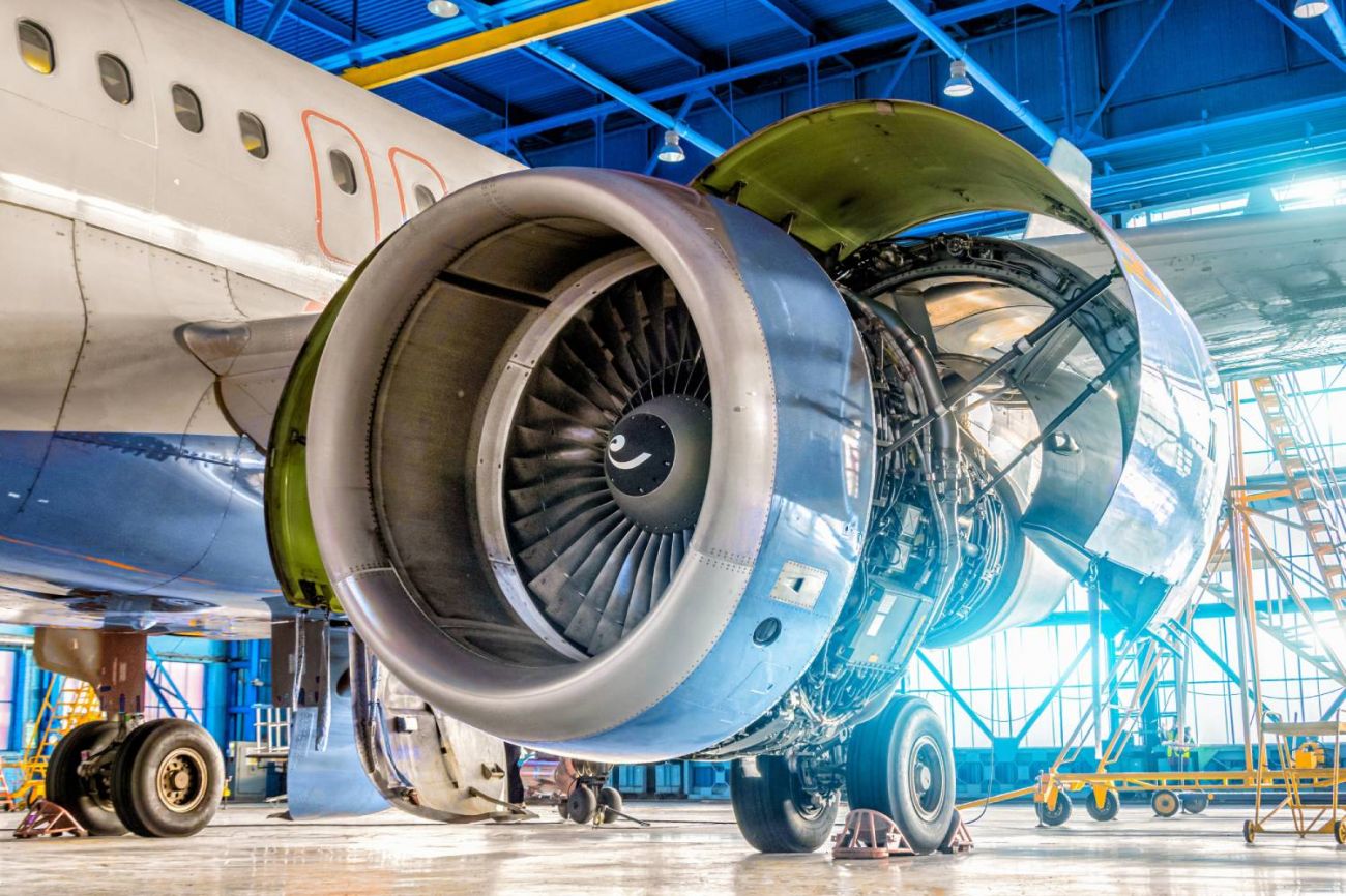Aerospace jet engine maintenance